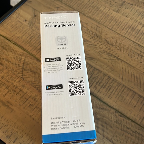 TYPE S Smart Wireless Parking Sensor, Wireless Parking Sensor Kit Car Vehicle - Picture 3 of 8